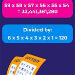 how many number combinations in the lottery